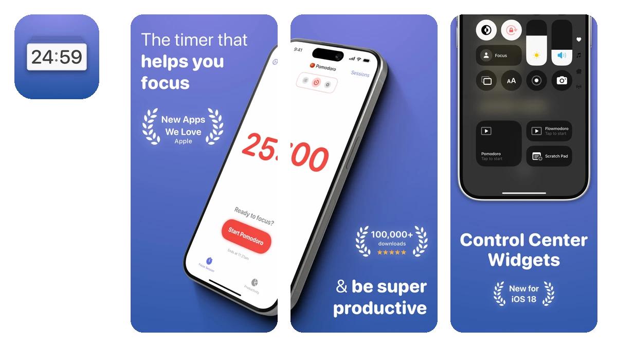 Focused Work App