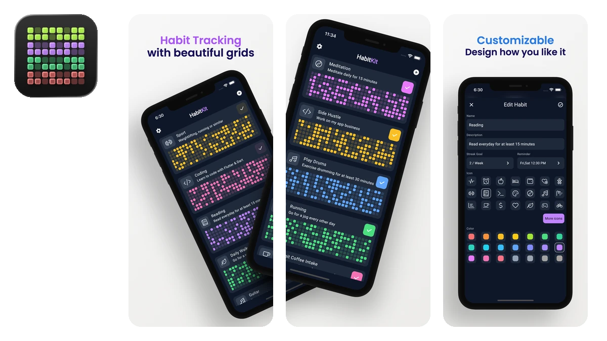 HabitKit Habit Tracker App