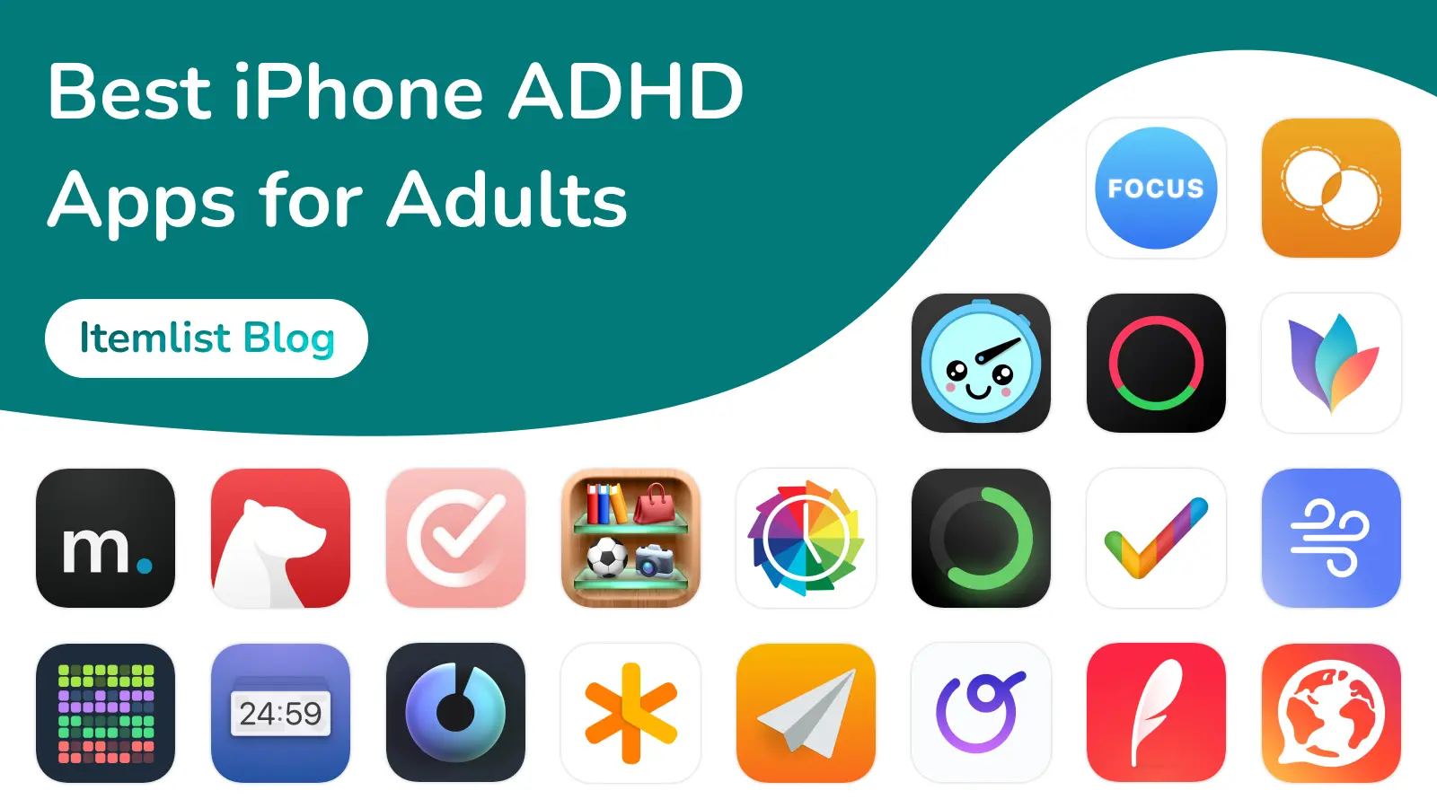 Best iPhone ADHD Apps for Adults (Ultimate Collection)