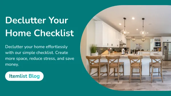 Declutter Your Home, Make It Enjoyable (The Ultimate Checklist)